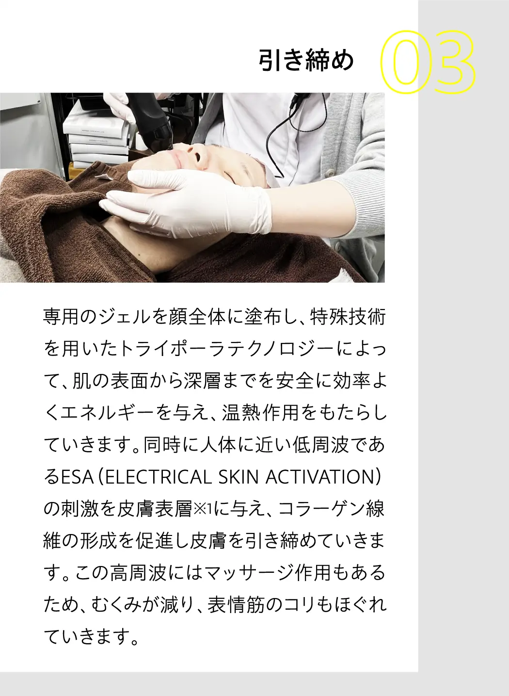 引き締め